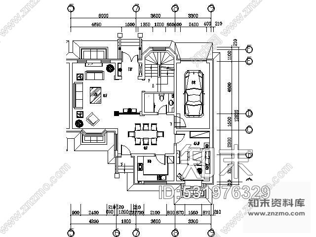 施工图沈阳泰式精装双拼别墅施工图含实景cad施工图下载【ID:531976329】