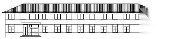 某二层办公楼建筑方案图cad施工图下载【ID:151402185】