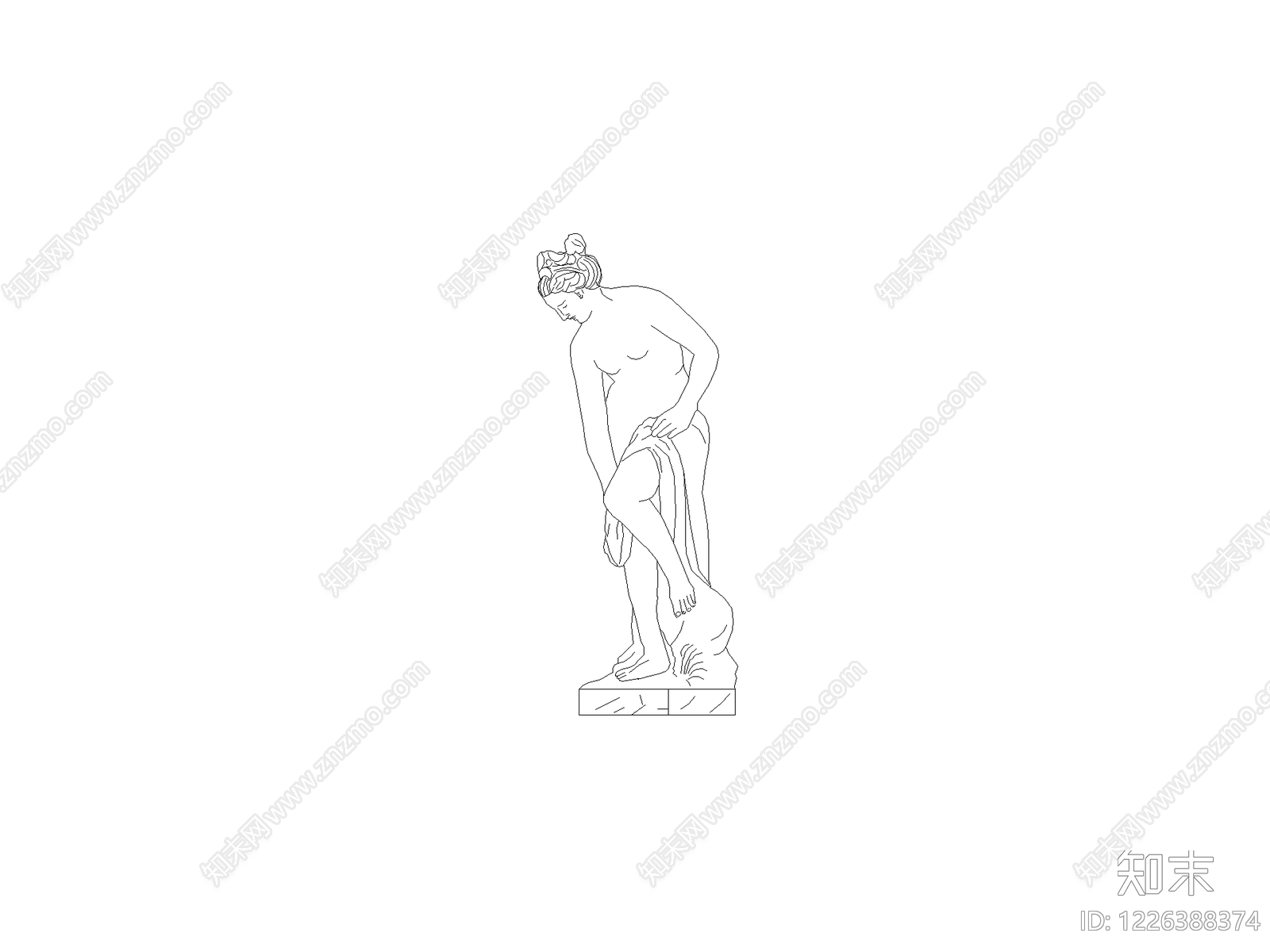 摆件CAD图纸