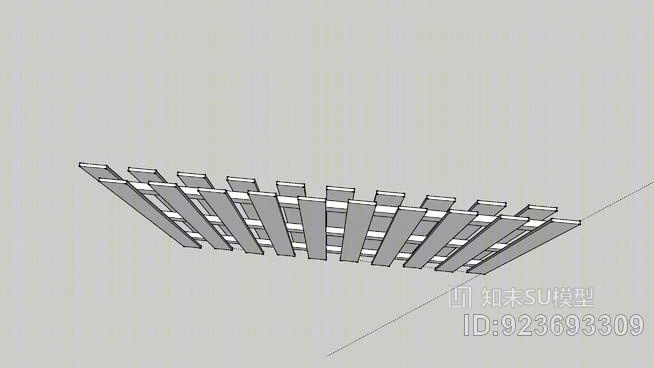 暗箱围栏SU模型下载【ID:923693309】