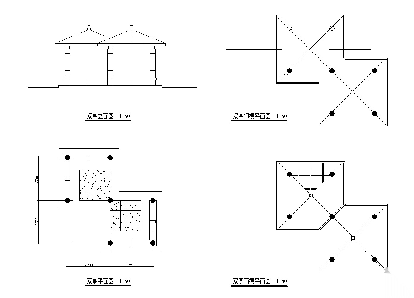 [浙江]桐乡市老人公寓景观居住区CAD施工图cad施工图下载【ID:161024115】