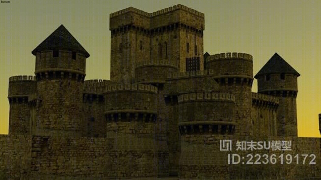 旧要塞SU模型下载【ID:223619172】