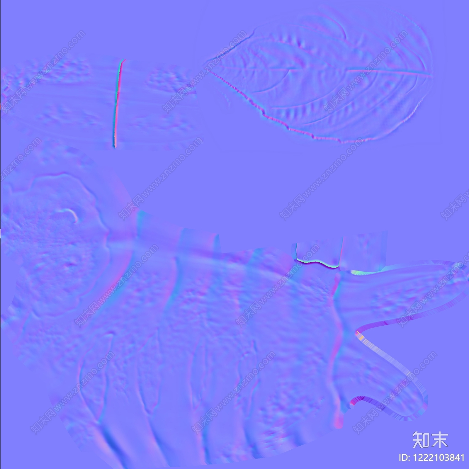 皮革法线高清贴图材质