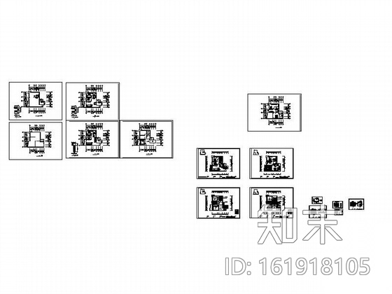 [惠州]某两层别墅方案设计cad施工图下载【ID:161918105】