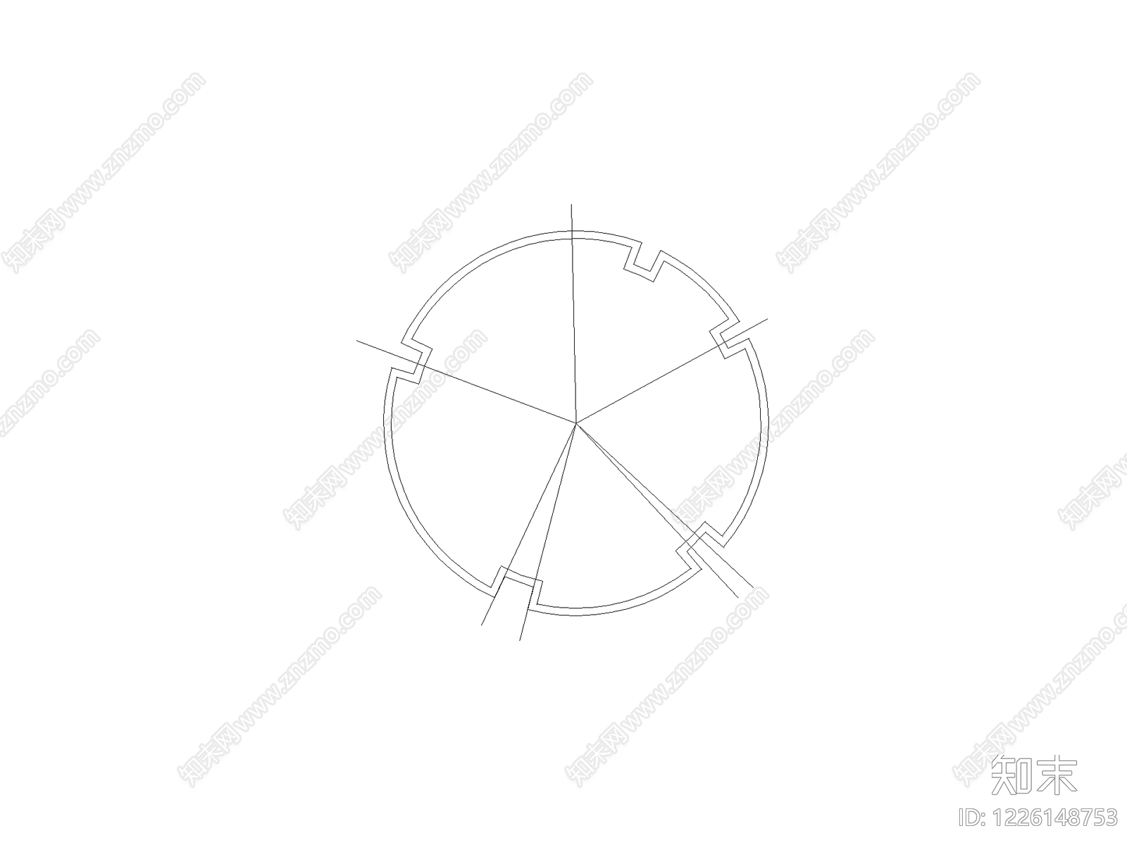 五金管件cad施工图下载【ID:1226148753】