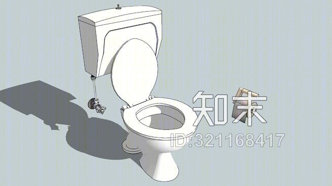 厕所旧式SU模型下载【ID:321168417】