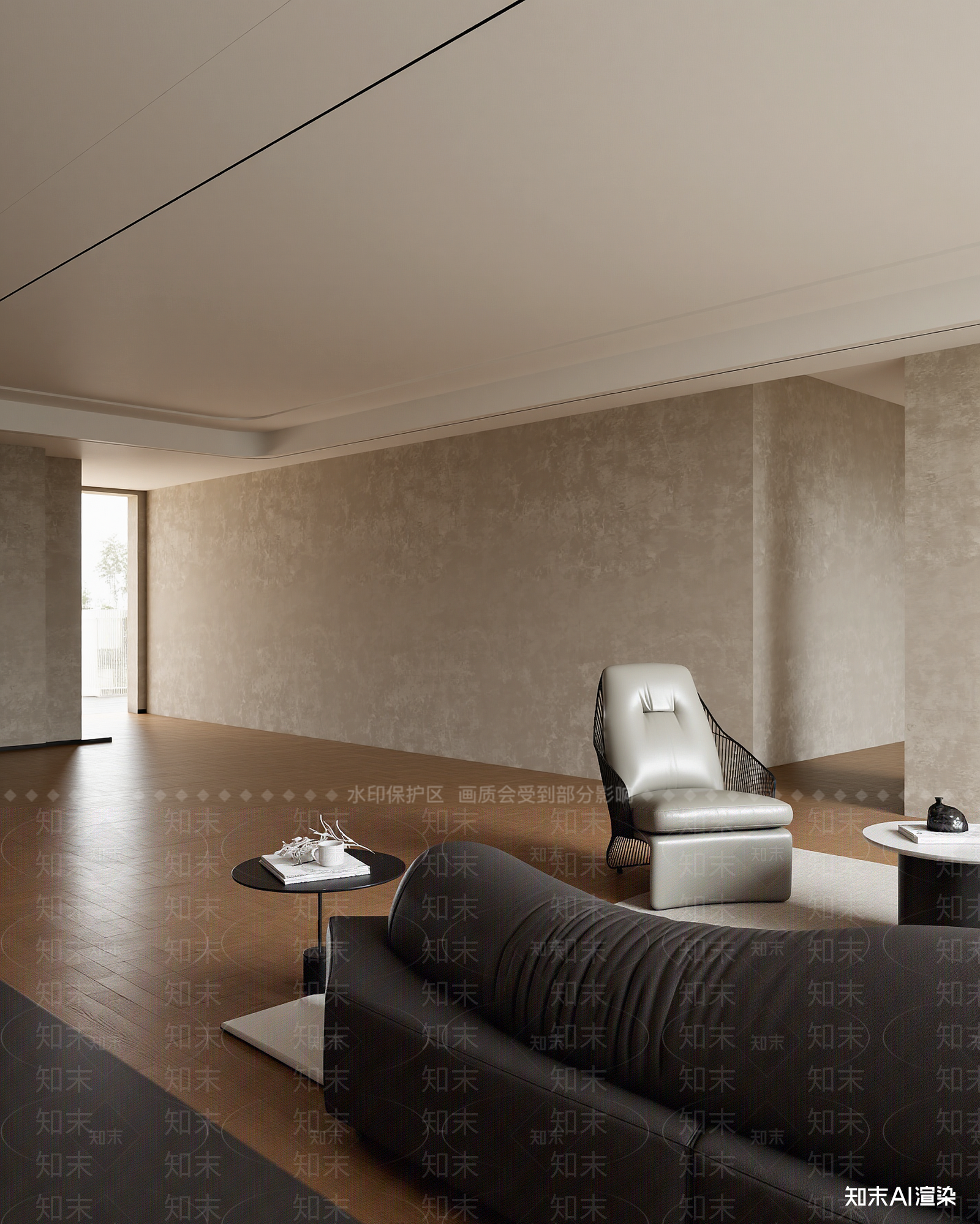 现代家居客厅3D模型下载【ID:1221800740】
