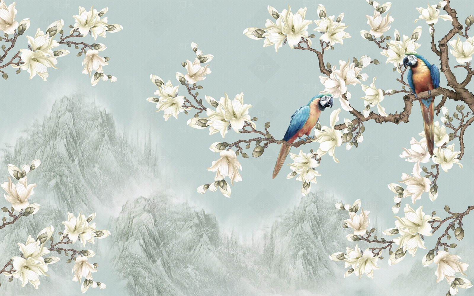 新中式装饰画贴图贴图下载_新中式装饰画贴图材质贴图免费下载【知末