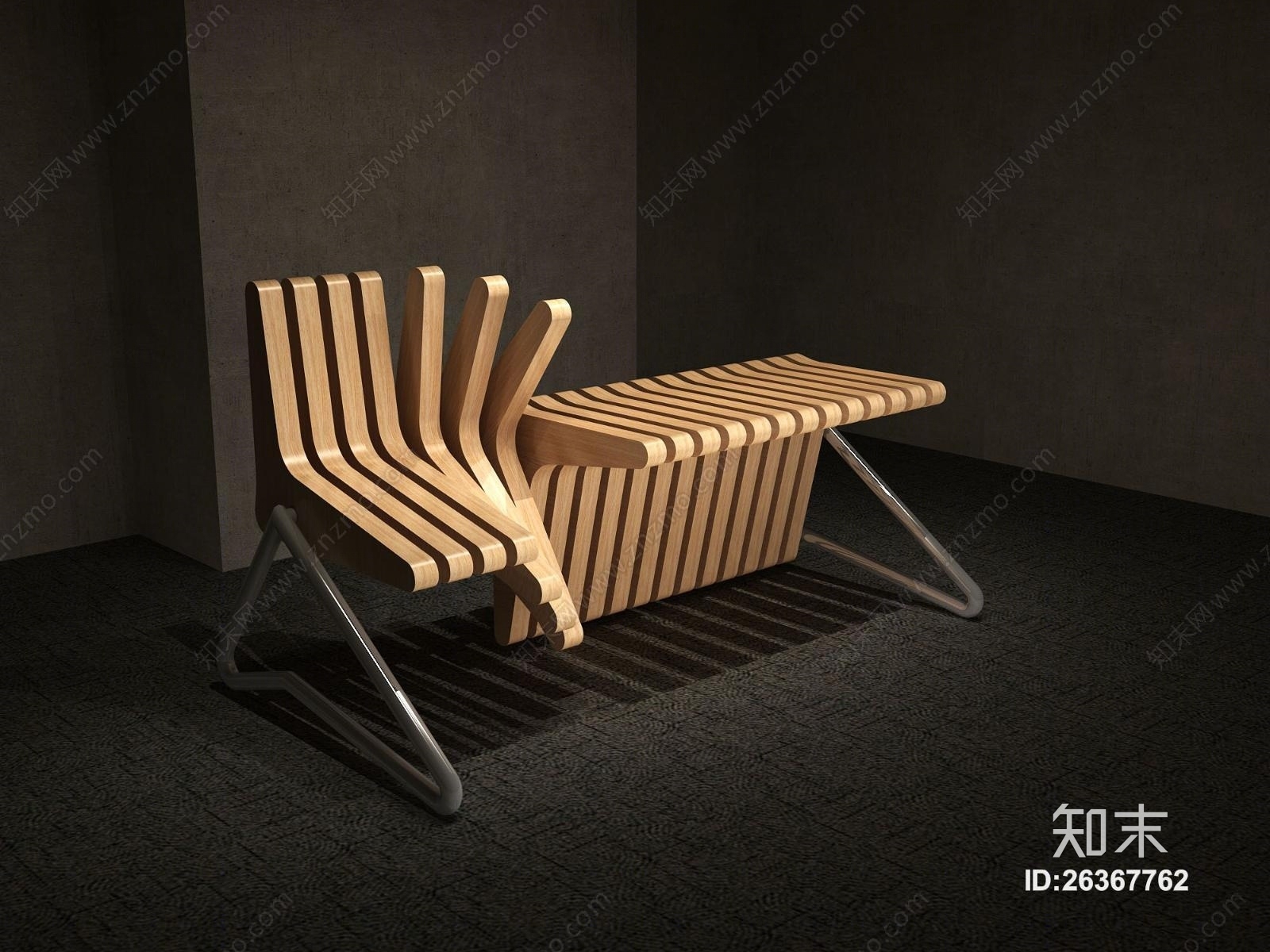 椅子3D模型下载【ID:26367762】