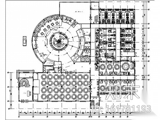 [广东]某瑶族四星旅游商务大酒店施工图cad施工图下载【ID:161781193】