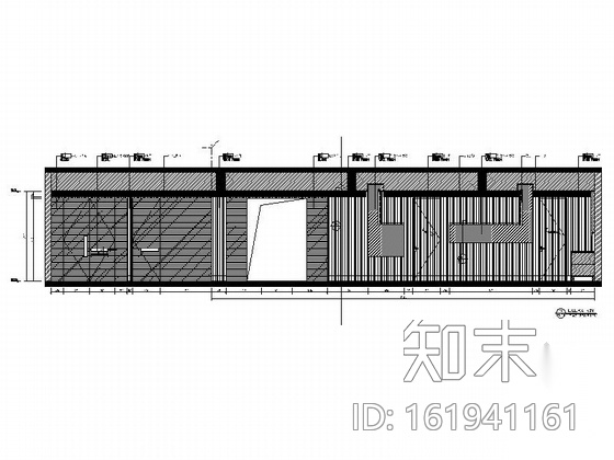 [北京]国际五星级商务型酒店行政酒廊装修图cad施工图下载【ID:161941161】