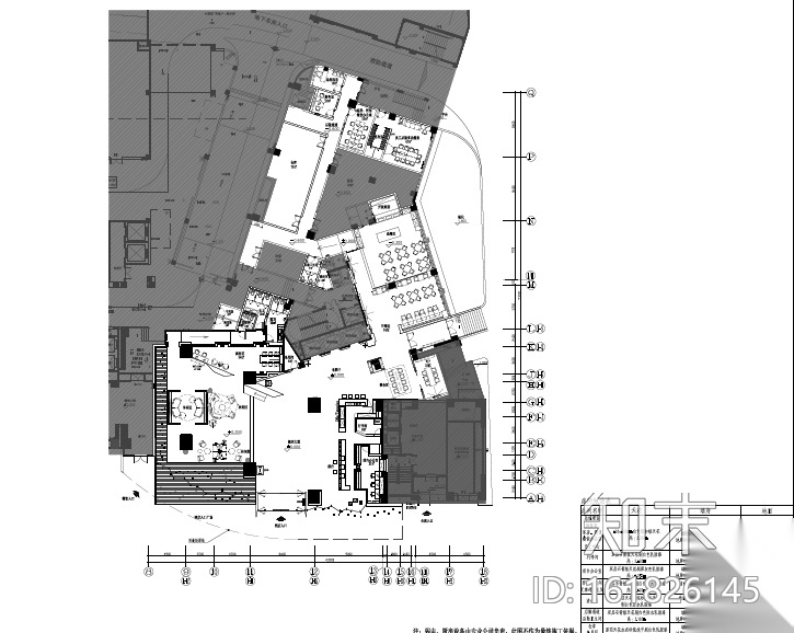 [广东]希尔顿酒店设计施工图（附效果图+软装方案+照明设...施工图下载【ID:161826145】