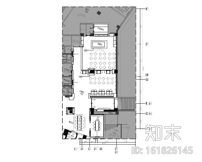 [广东]希尔顿酒店设计施工图（附效果图+软装方案+照明设...cad施工图下载【ID:161826145】
