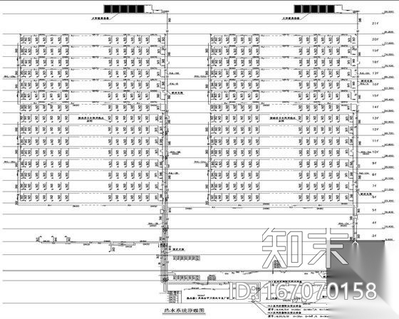 [江苏]知名医院病房楼给排水施工图纸（知名设计院cad施工图下载【ID:167070158】