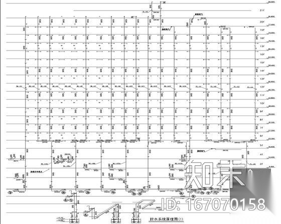 [江苏]知名医院病房楼给排水施工图纸（知名设计院cad施工图下载【ID:167070158】