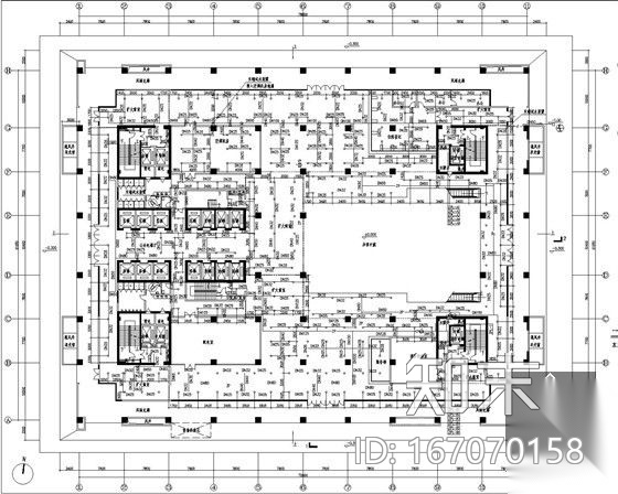 [江苏]知名医院病房楼给排水施工图纸（知名设计院cad施工图下载【ID:167070158】