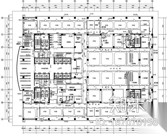 [江苏]知名医院病房楼给排水施工图纸（知名设计院cad施工图下载【ID:167070158】