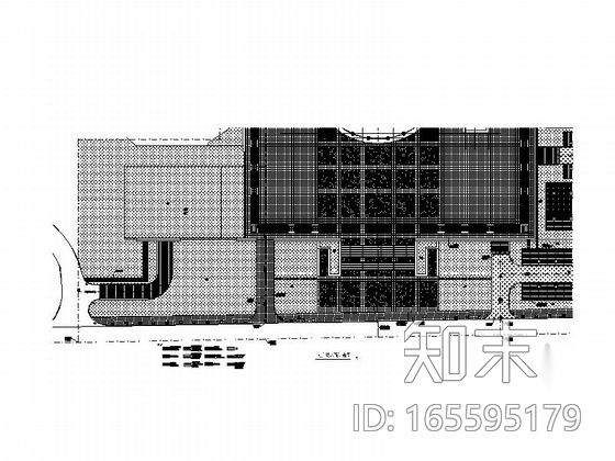 [湖南]办公生活中心区景观规划设计施工图cad施工图下载【ID:165595179】