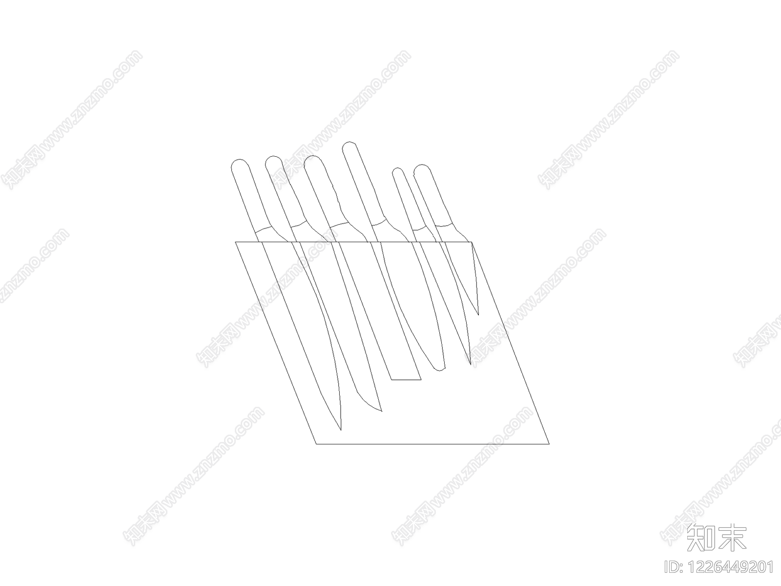 摆件cad施工图下载【ID:1226449201】