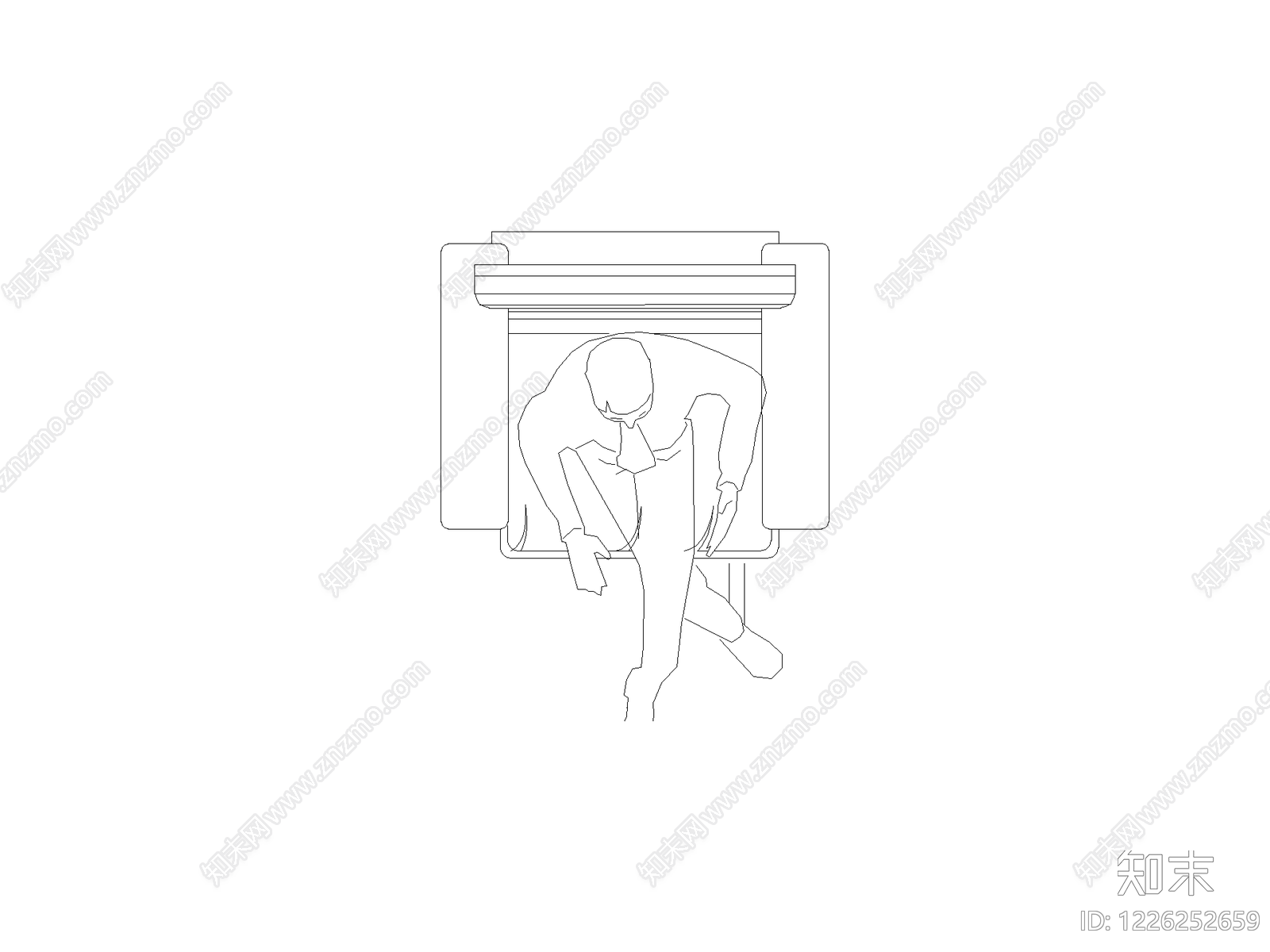 椅子CAD图纸