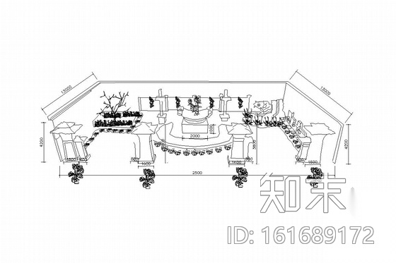 [滕州]国家级花事盛会花卉博览会展览区装修图（含效果图...cad施工图下载【ID:161689172】