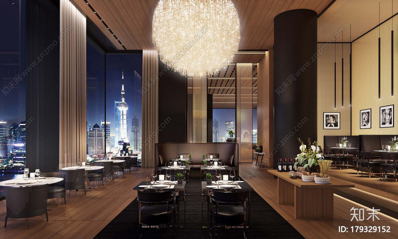 上海宝格丽酒店cad施工图下载【ID:179329152】