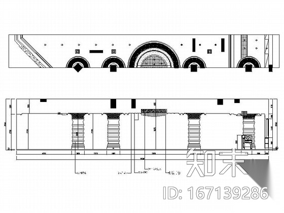 [重庆]某大世界奢华KTV室内设计装修图cad施工图下载【ID:167139286】