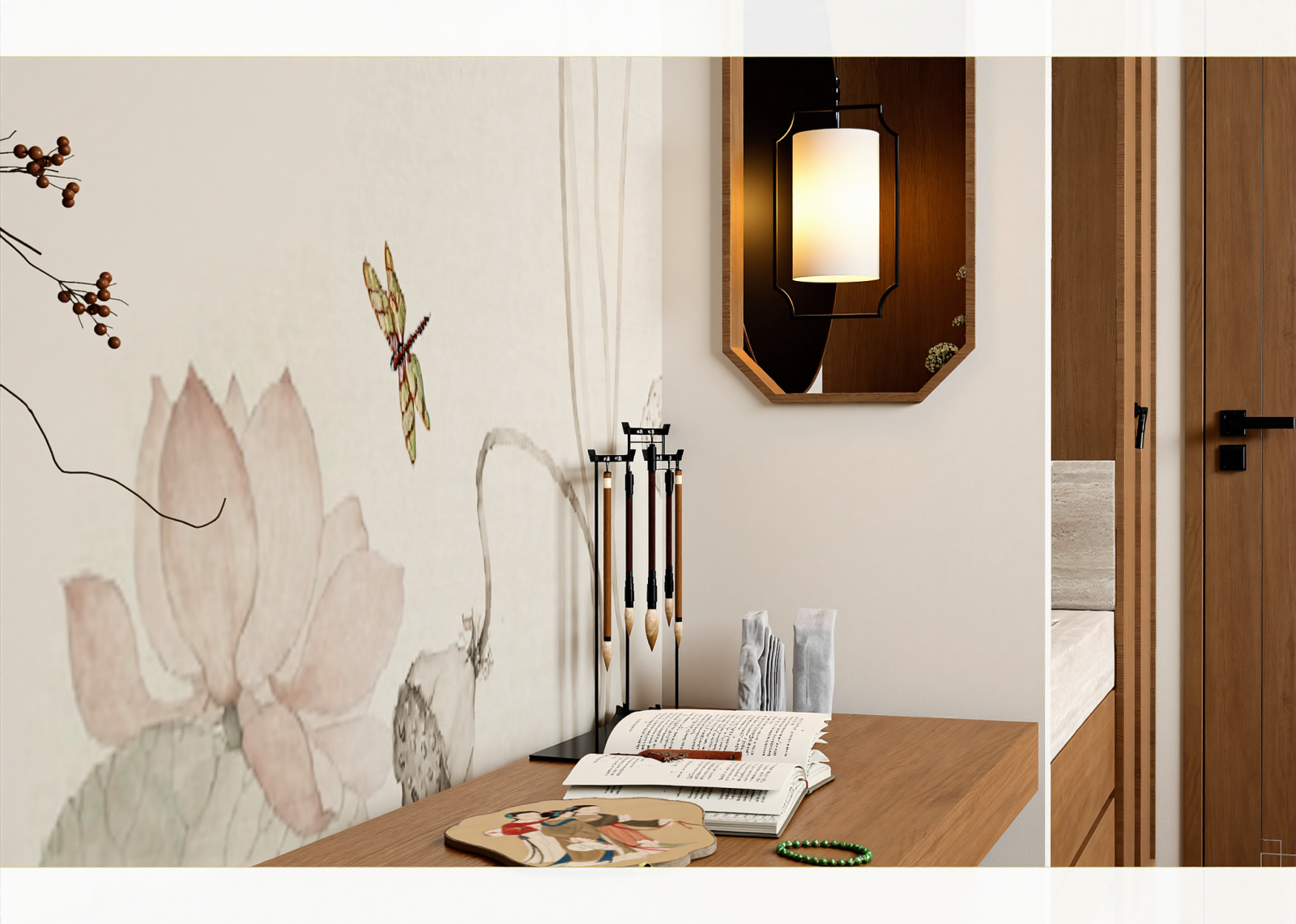 中式宋式书房3D模型下载【ID:1214819712】