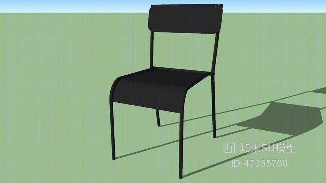 餐椅SU模型下载【ID:117861002】