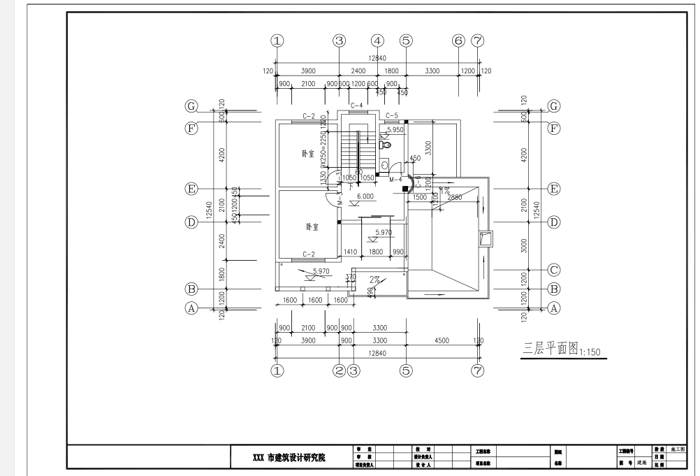 3层独栋欧式风格别墅建筑设计（包含CAD）施工图下载【ID:149859129】