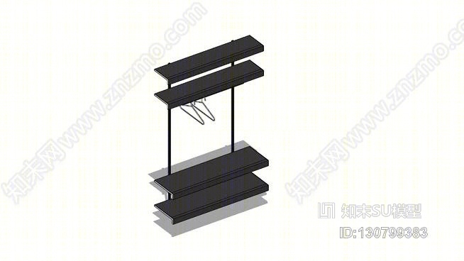 论衣柜搁置系统5SU模型下载【ID:130799383】