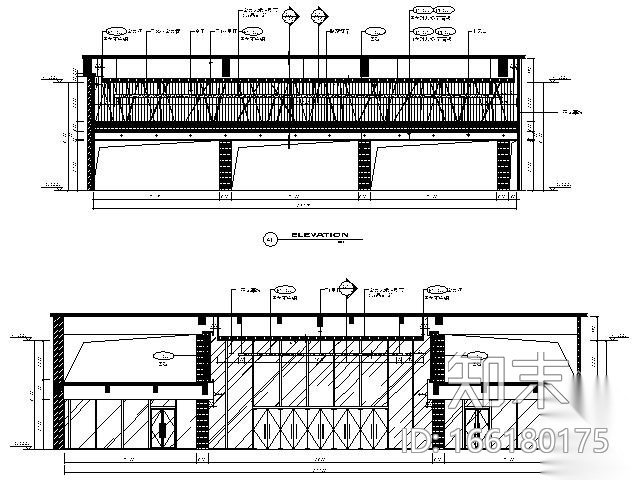 [南京]国际建筑艺术中心施工图（含效果）cad施工图下载【ID:166180175】