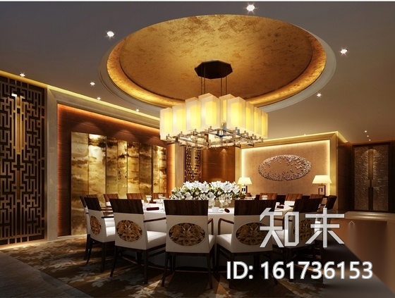 [北京]现代酒店综合楼室内装修施工图（含效果图）cad施工图下载【ID:161736153】