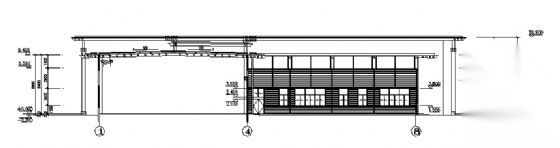 某二层奔驰展厅建筑施工图cad施工图下载【ID:165143161】