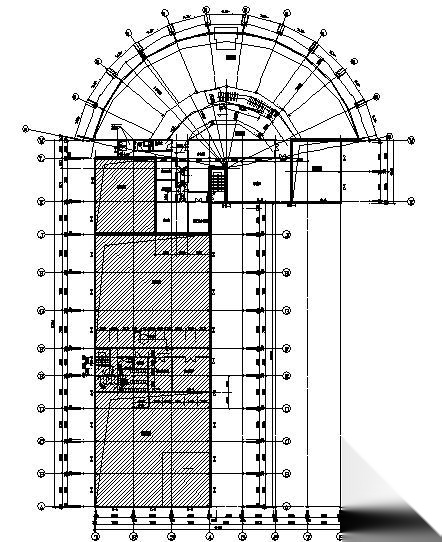 某二层奔驰展厅建筑施工图cad施工图下载【ID:165143161】