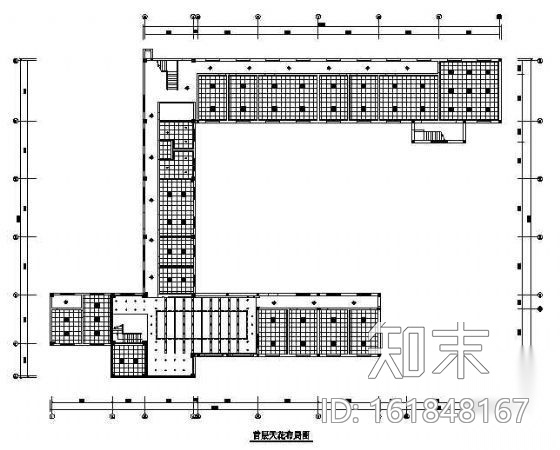 某办公楼装饰施工图cad施工图下载【ID:161848167】