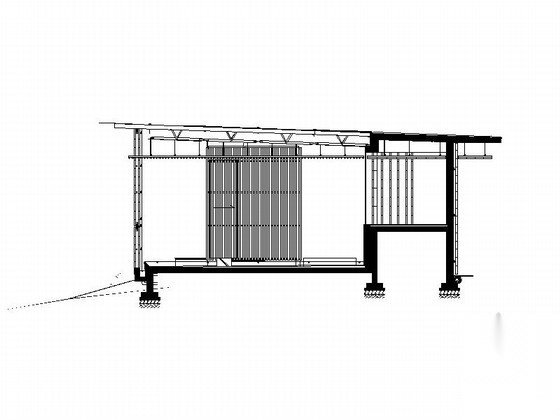 隈研吾竹屋建筑方案图（含实景照片）cad施工图下载【ID:166330132】