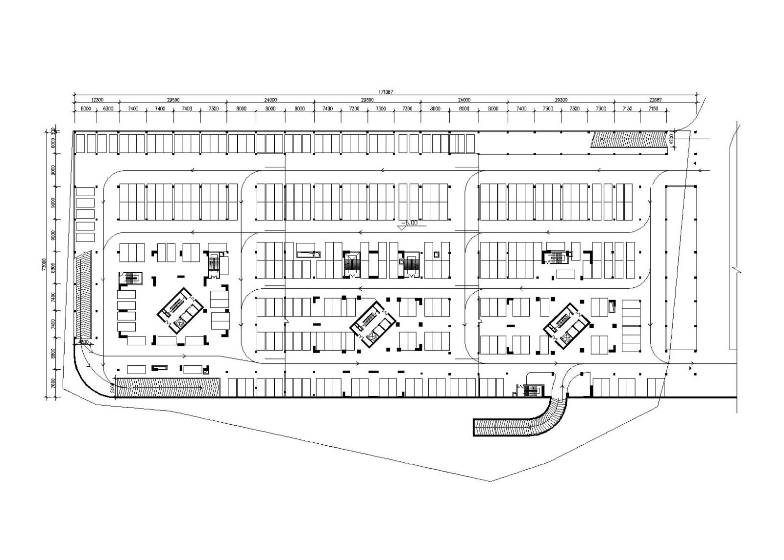 丰湖某大型高层住宅楼建筑施工图（CAD）cad施工图下载【ID:149579141】