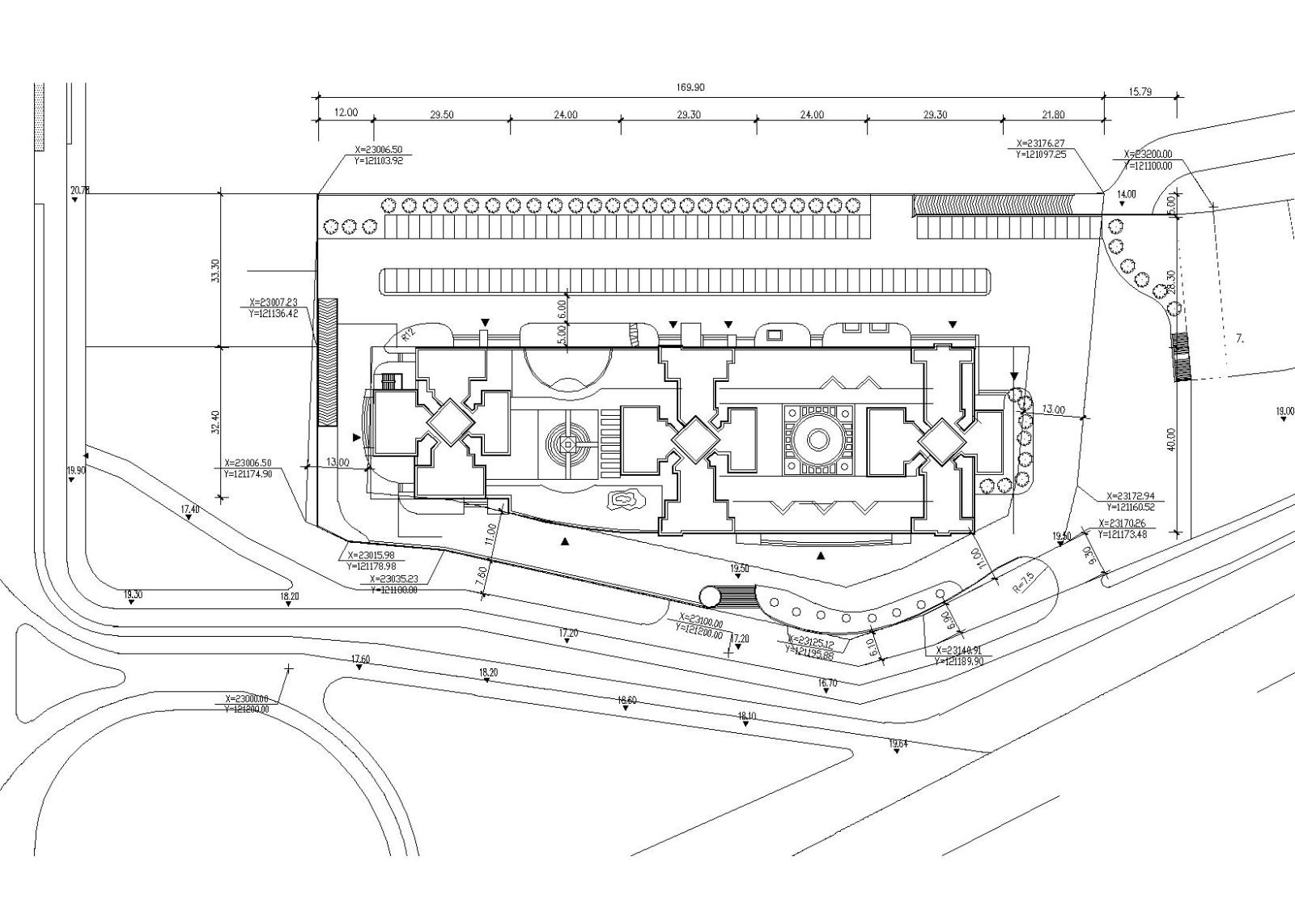 丰湖某大型高层住宅楼建筑施工图（CAD）cad施工图下载【ID:149579141】