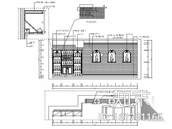 [南昌]城心低密别墅住区中欧混搭三层豪宅装修设计施工图...cad施工图下载【ID:161731166】