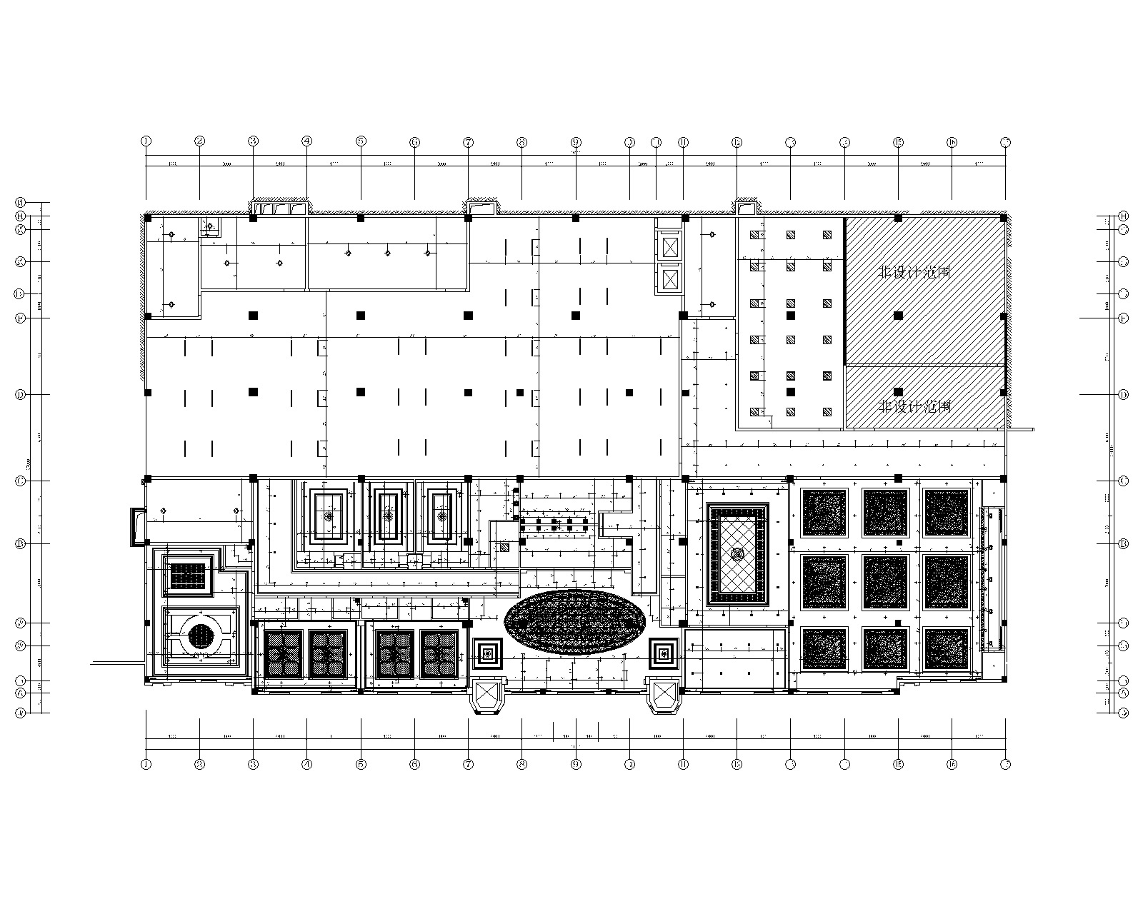 某公司会议室室内装修施工图cad施工图下载【ID:160418163】