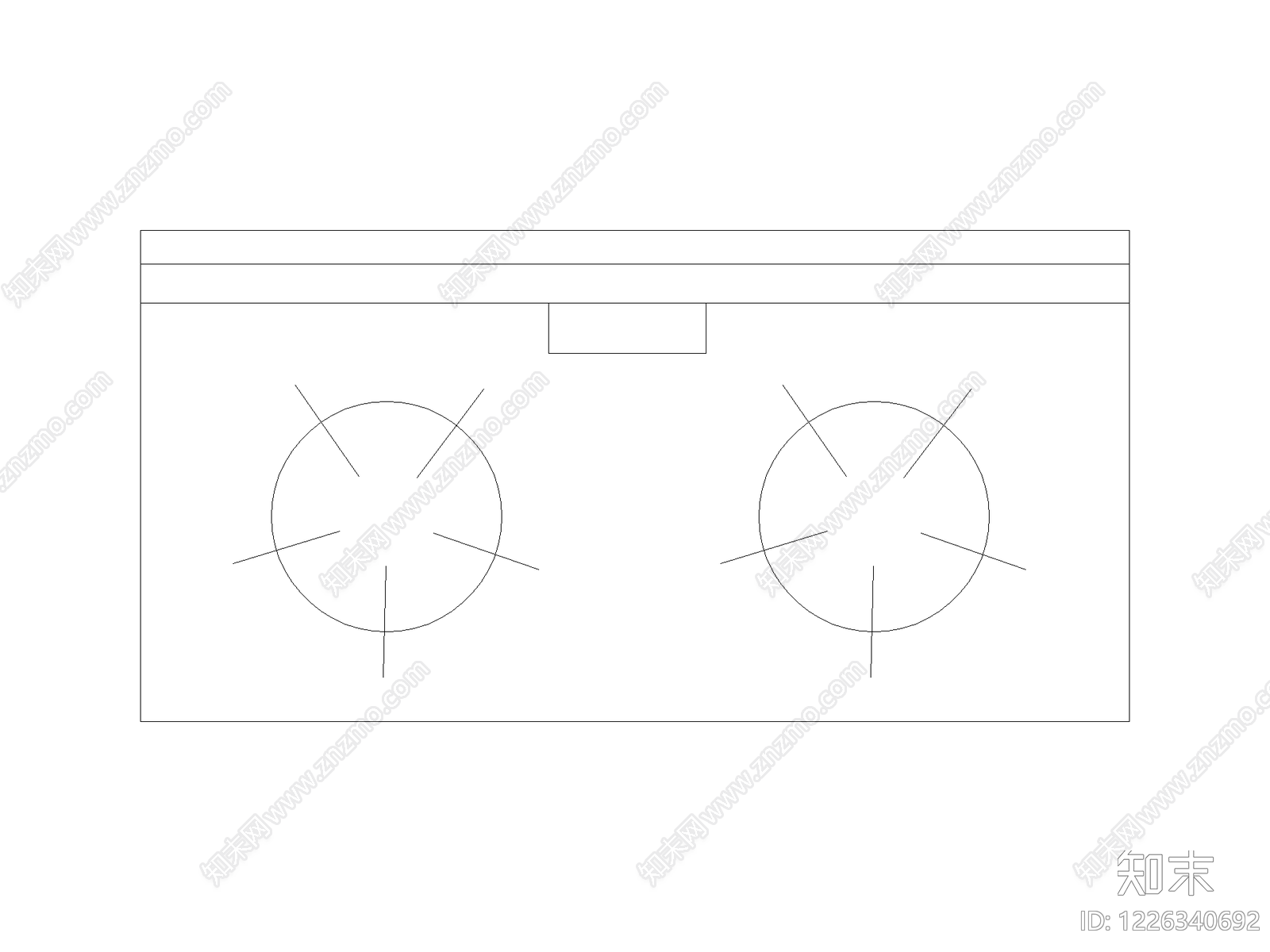 现代柜子CAD图纸