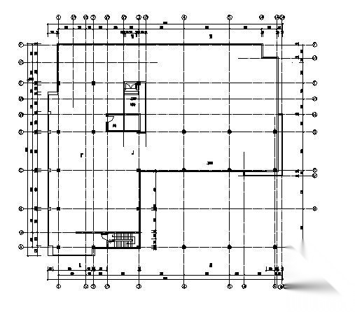 某四层办公楼建筑方案图cad施工图下载【ID:167645117】