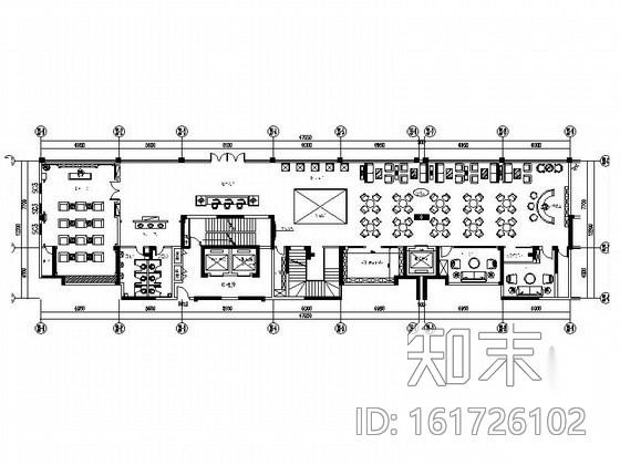 [哈尔滨]中心智力区现代售楼中心装修图（含效果）cad施工图下载【ID:161726102】