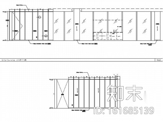 [上海]高档酒店式公寓三居室样板间装修图（含实景）cad施工图下载【ID:161685139】