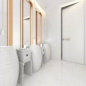 现代卫生间洗手台3D模型下载【ID:920293870】