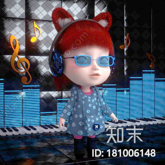 小萝莉CG模型下载【ID:181006148】