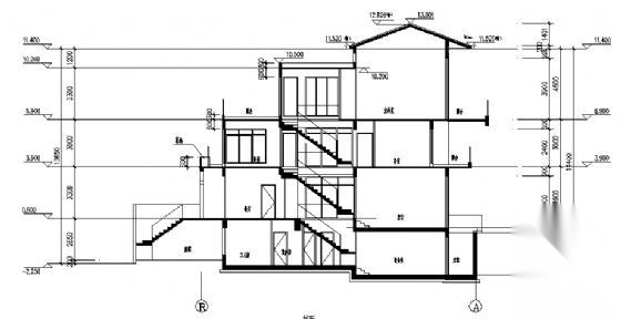 丹堤A区16、17、25号楼建筑施工图cad施工图下载【ID:166714181】