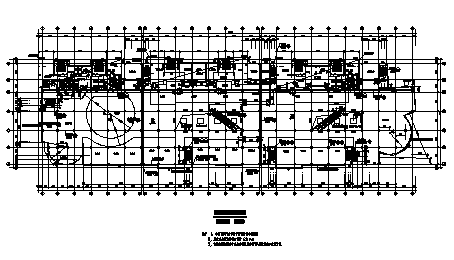 三层框剪结构天津某商场建筑设计cad施工图下载【ID:149950149】