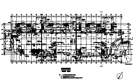 三层框剪结构天津某商场建筑设计cad施工图下载【ID:149950149】